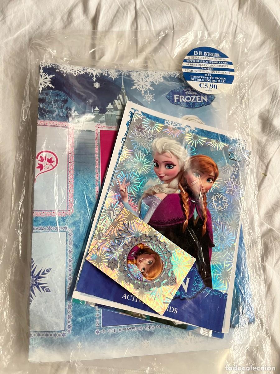 Cromos de f&uacute;tbol: ALBUM DE FROZEN DISNEY - NUEVO SOBRES CROMOS KREATEN