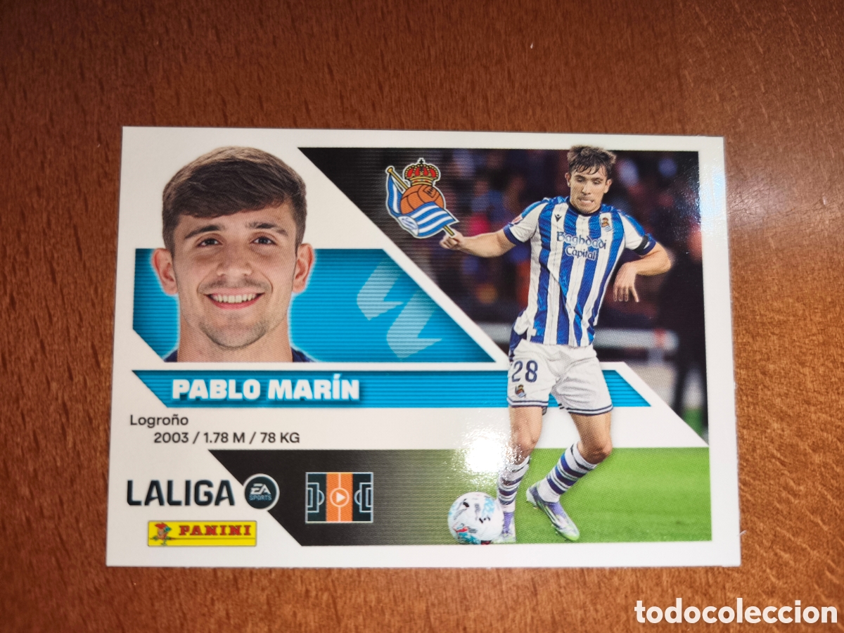 Cromos de f&uacute;tbol: Pablo Mar&iacute;n n&deg;11 liga este 26/27 Real Sociedad