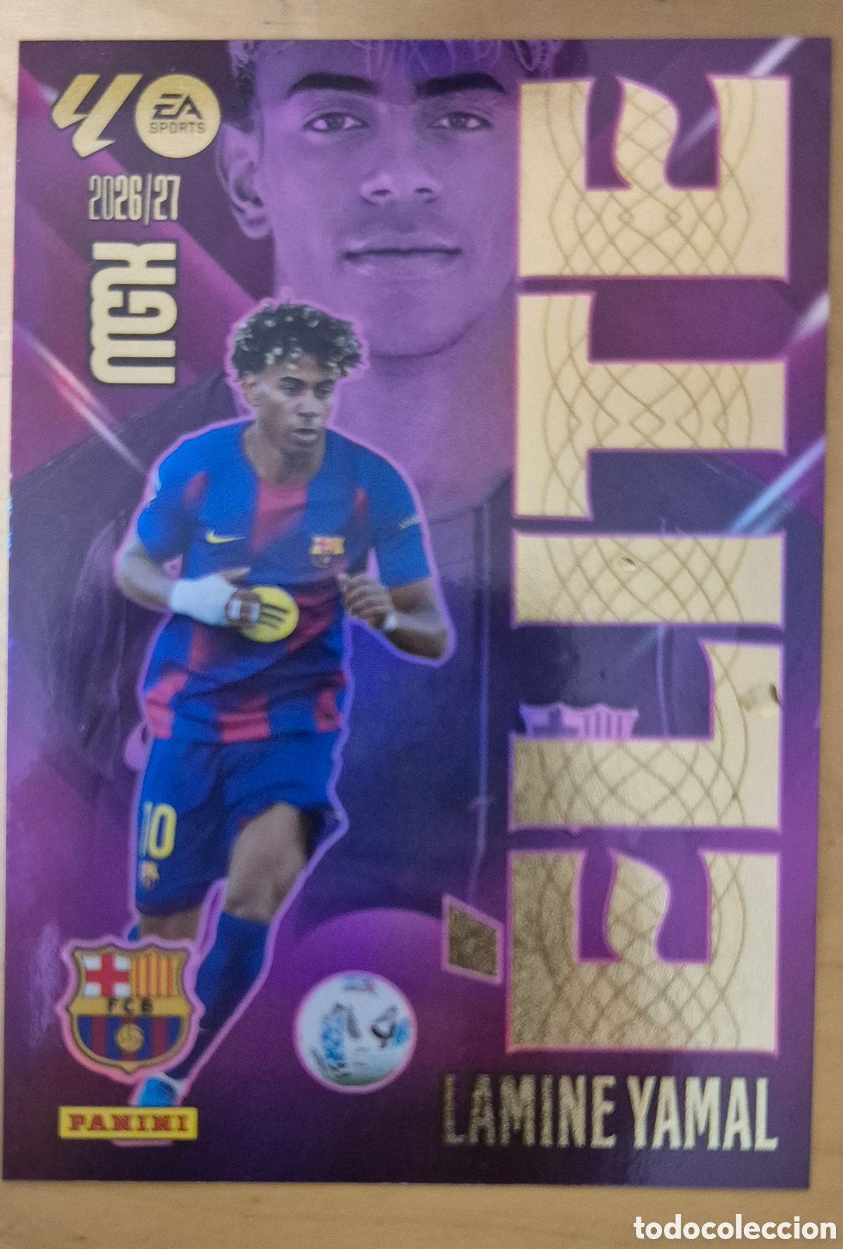 Cromos de f&uacute;tbol: Lamine yamal barcelona elite megacracks 26 27
