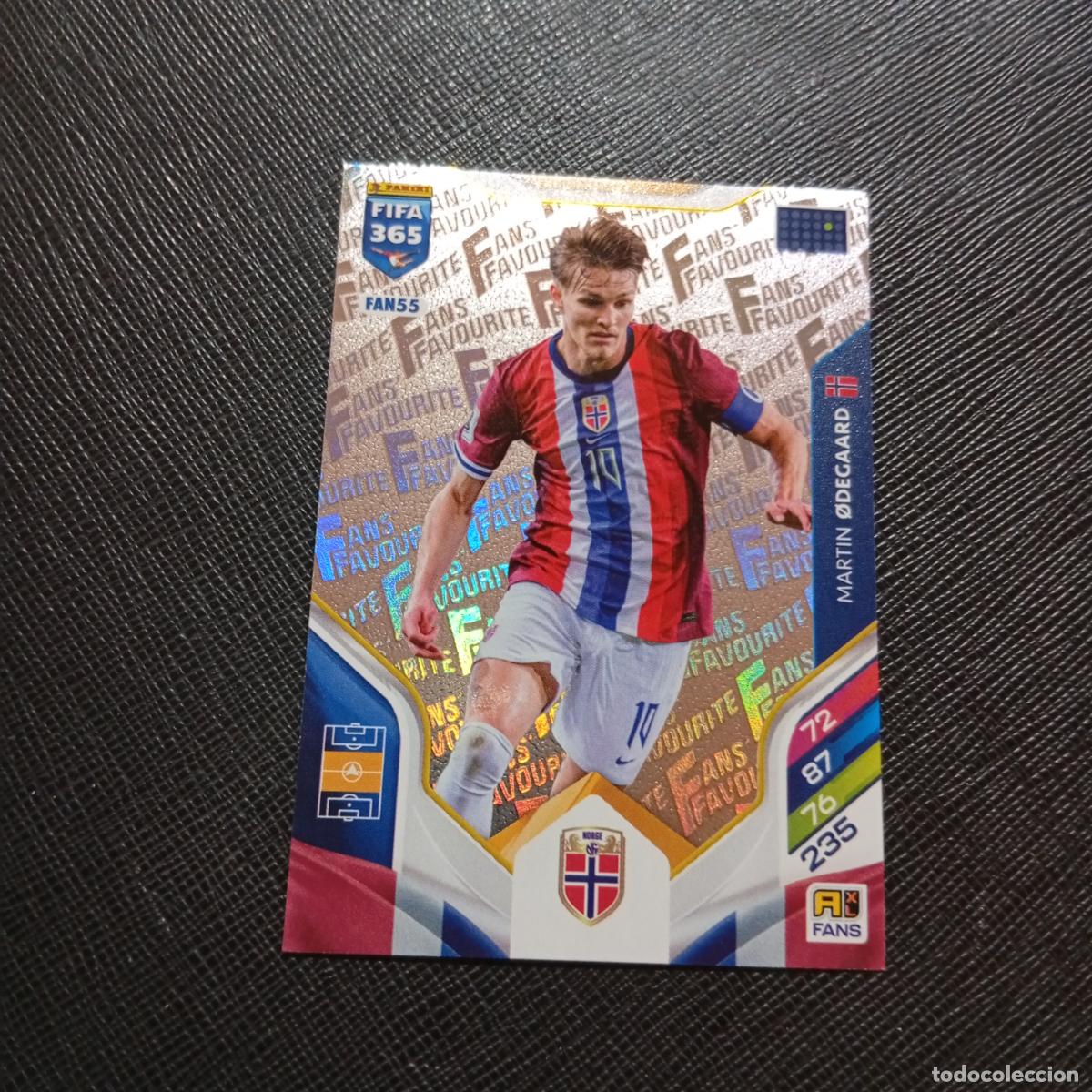 Cromos de f&uacute;tbol: FAN55 ODEGAARD NORUEGA ADRENALYN 2025 2026 FIFA 365 CROMO FUTBOL 25 26 - A215 PG45