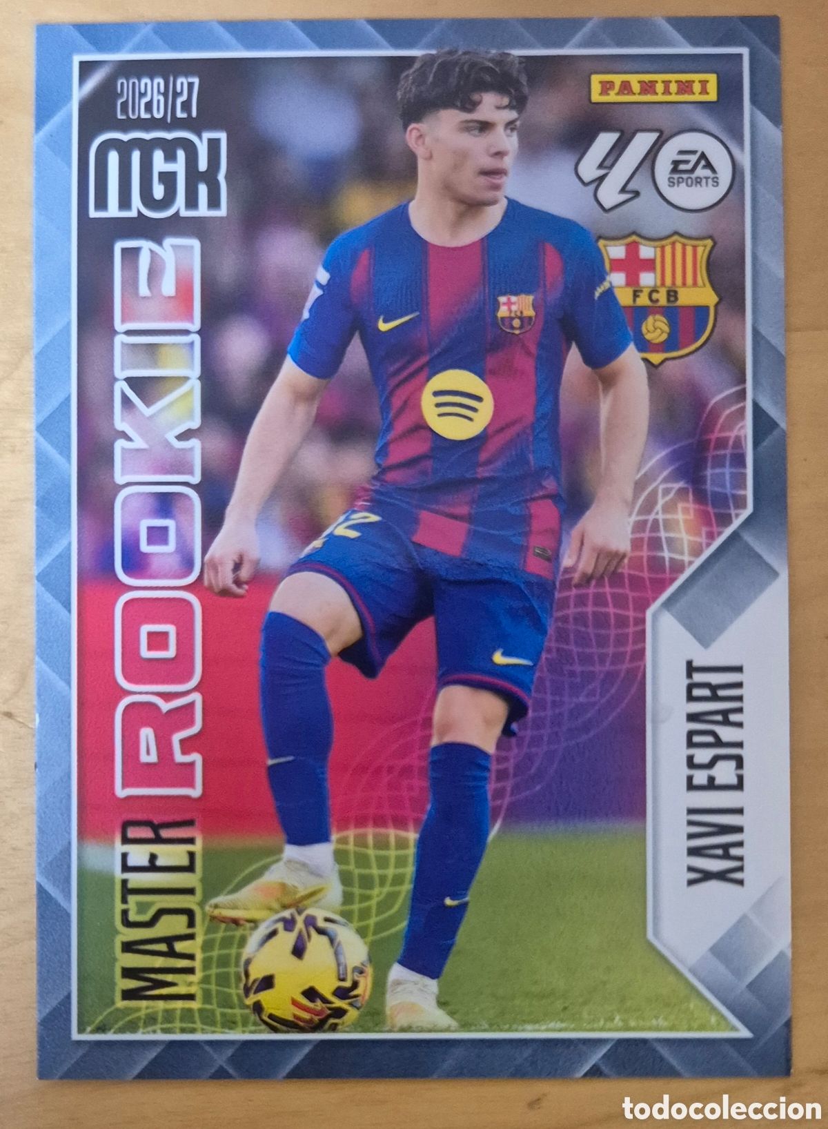 Cromos de f&uacute;tbol: Xavi espart barcelona master rookie megacracks 26 27
