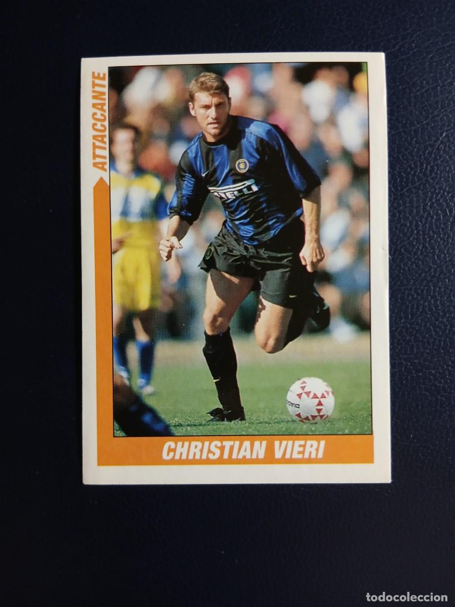 Cromos de f&uacute;tbol: 138 Christian Vieri - Inter Milan - Super Calcio 2000 - Panini - Sin pegar - Calciatori 99 00