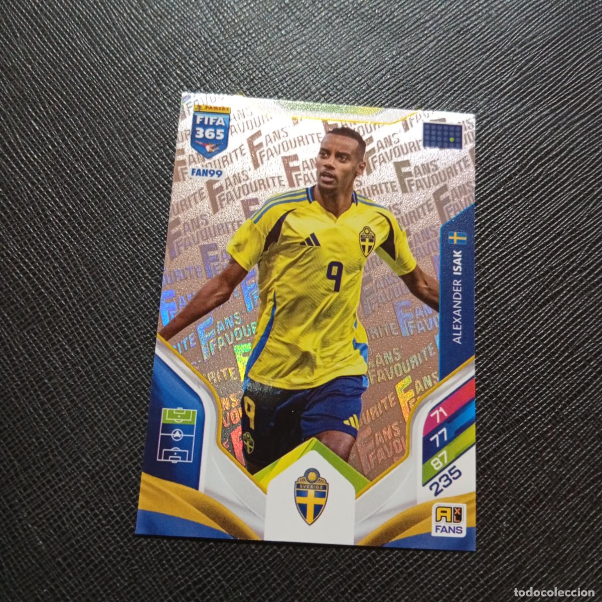 Cromos de f&uacute;tbol: FAN99 ISAK SUECIA ADRENALYN 2025 2026 FIFA 365 CROMO FUTBOL 25 26 - A215 PG45