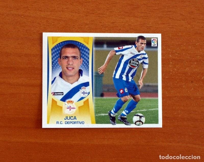 Cromos de f&uacute;tbol: Deportivo La Coru&ntilde;a - Juca N&ordm; 11 - Liga 2009-2010, 09-10 - Ediciones Este - Nunca pegado