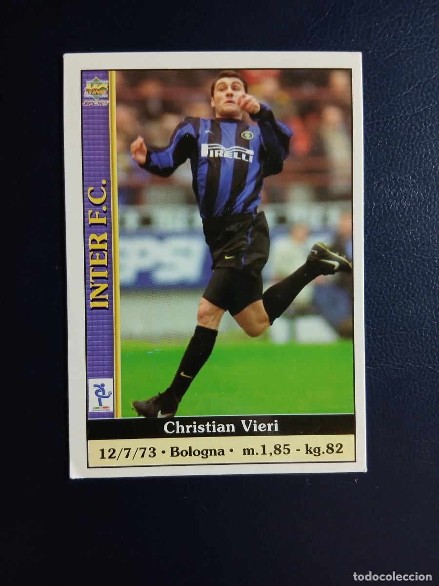 Cromos de f&uacute;tbol: Inter De Milan - N&ordm; 144 Vieri - Mundicromo Calcio 2000-2001, 00-01 Calciatori