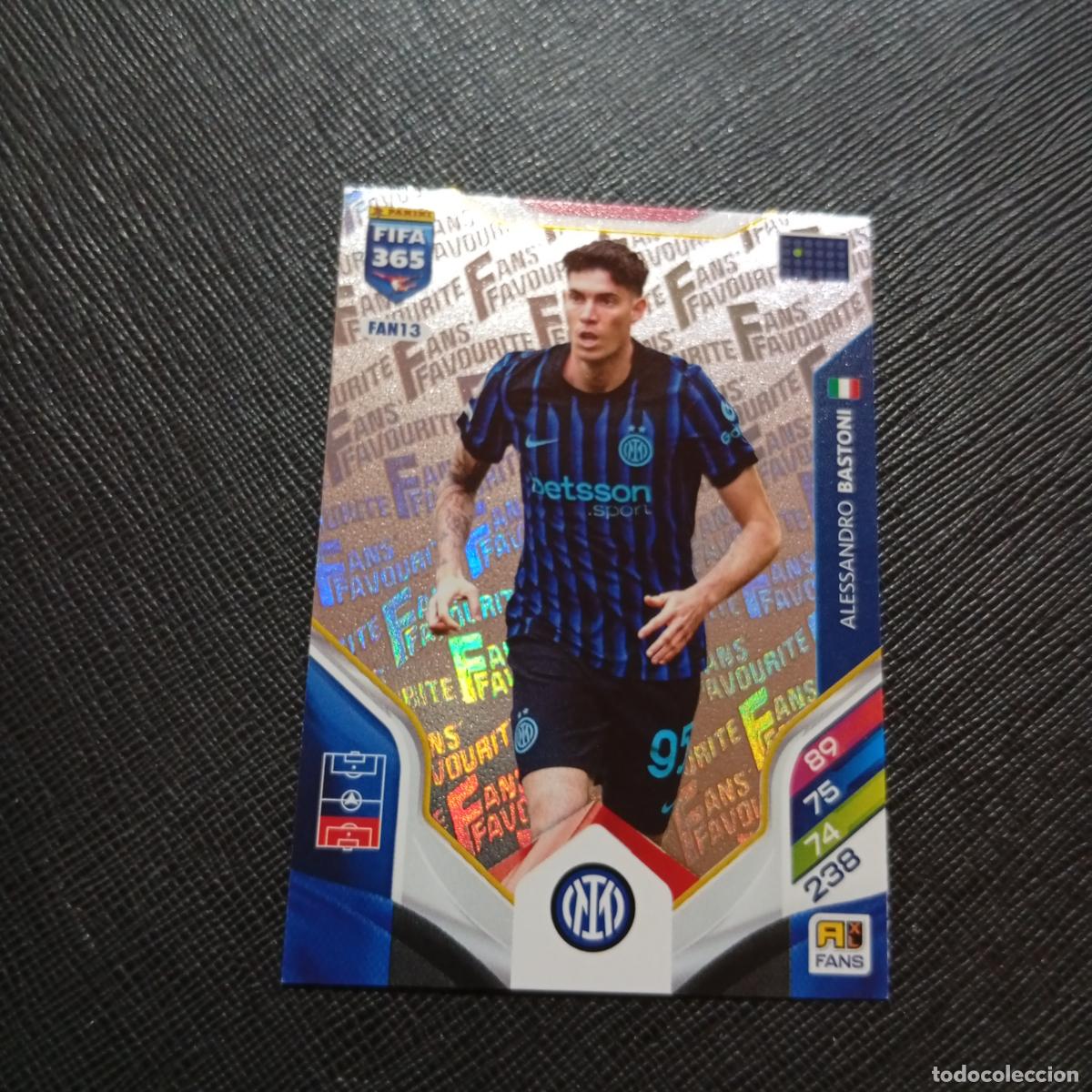 Cromos de f&uacute;tbol: FAN13 BASTONI INTER MILAN ADRENALYN 2025 2026 FIFA 365 CROMO FUTBOL 25 26 - A215 PG45
