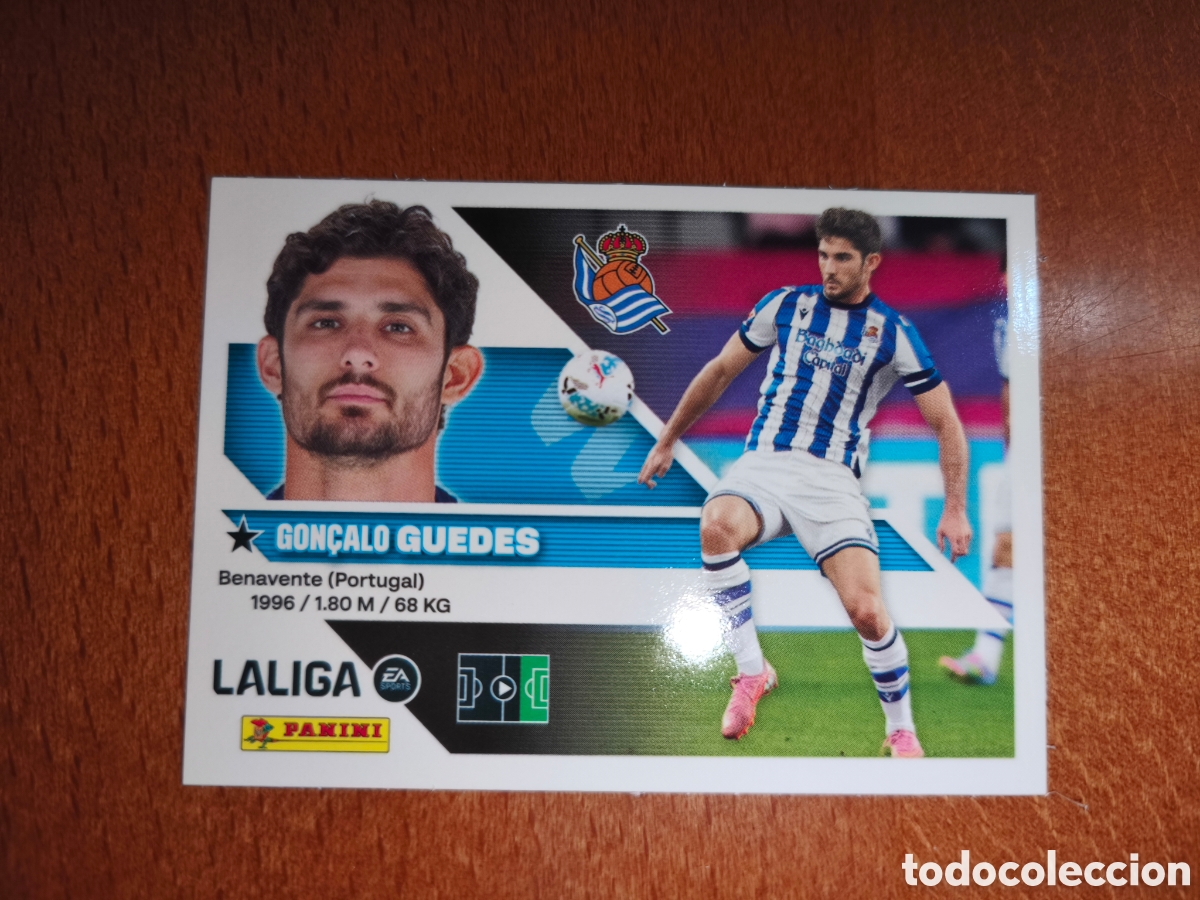 Cromos de Futebol: Guedes n&deg;18 liga este 26/27 Real Sociedad