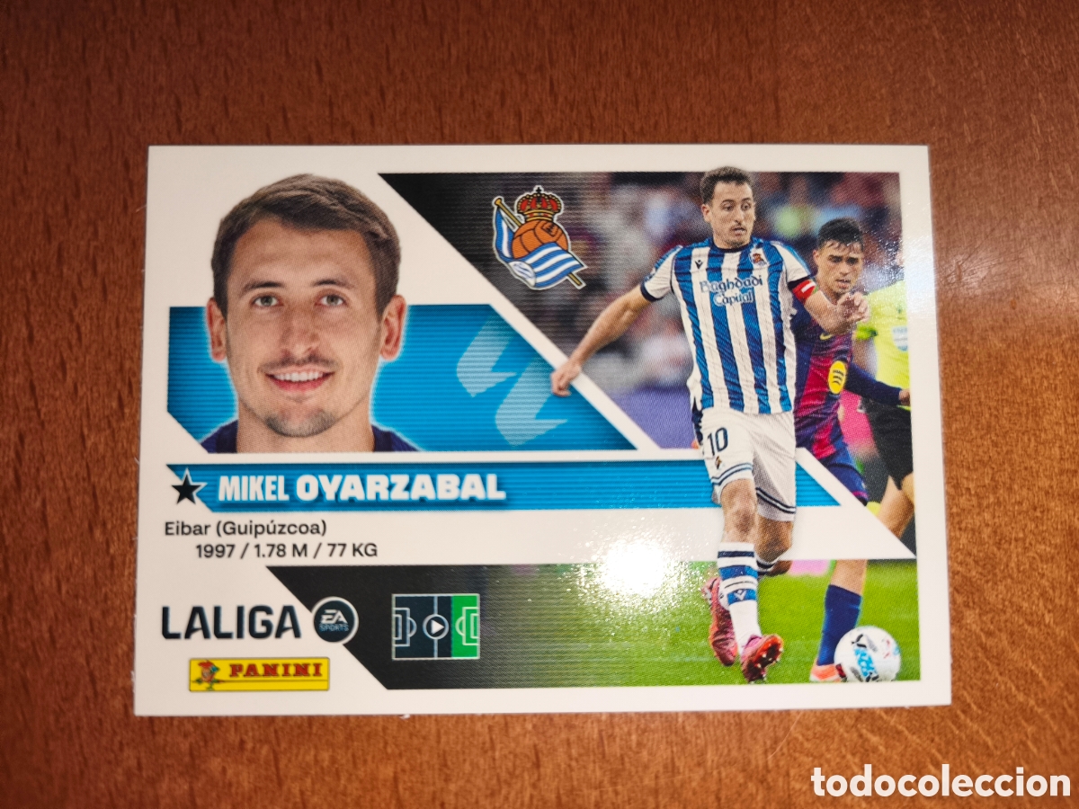 Cromos de Futebol: Oyarzabal n&deg;20 liga este 26/27 Real Sociedad