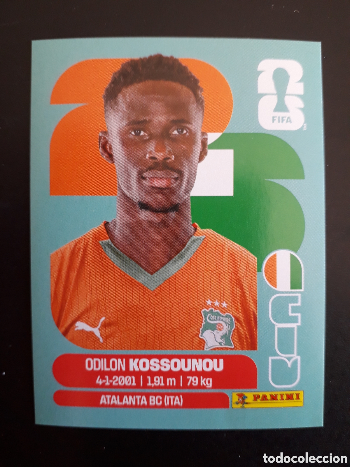 Cromos de f&uacute;tbol: KOSSOUNOU COSTA DE MARFIL CIV 5 MUNDIAL F&Uacute;TBOL 2026 FIFA WORLD CUP PANINI SIN PEGAR PEDIDO M&Iacute;NIMO 3&euro;
