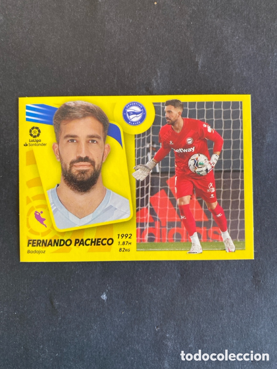 Cromos de f&uacute;tbol: Cromo liga 21/22 Alav&eacute;s N* 5