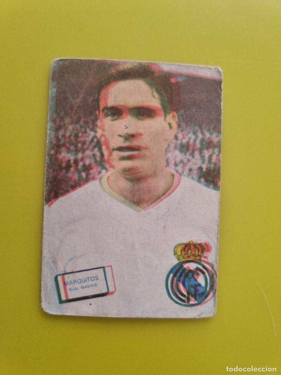 Cromos de f&uacute;tbol: CROMO FUTBOL FHER 61 62 1961 1962 NUNCA PEGADO SIN PEGAR MARQUITOS REAL MADRID AR926