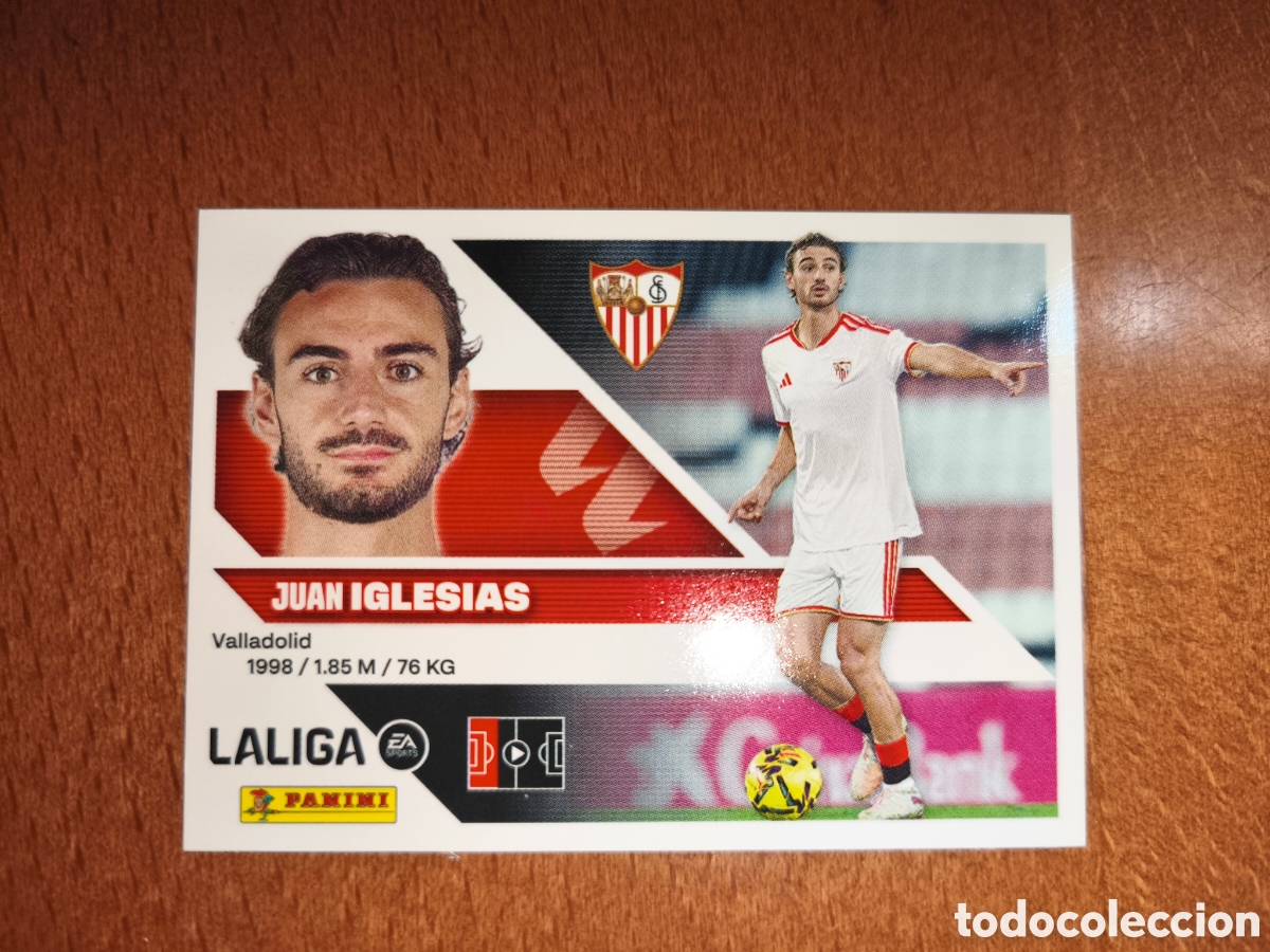 Cromos de f&uacute;tbol: Iglesias n&deg;6 Bis liga este 26/27 Sevilla