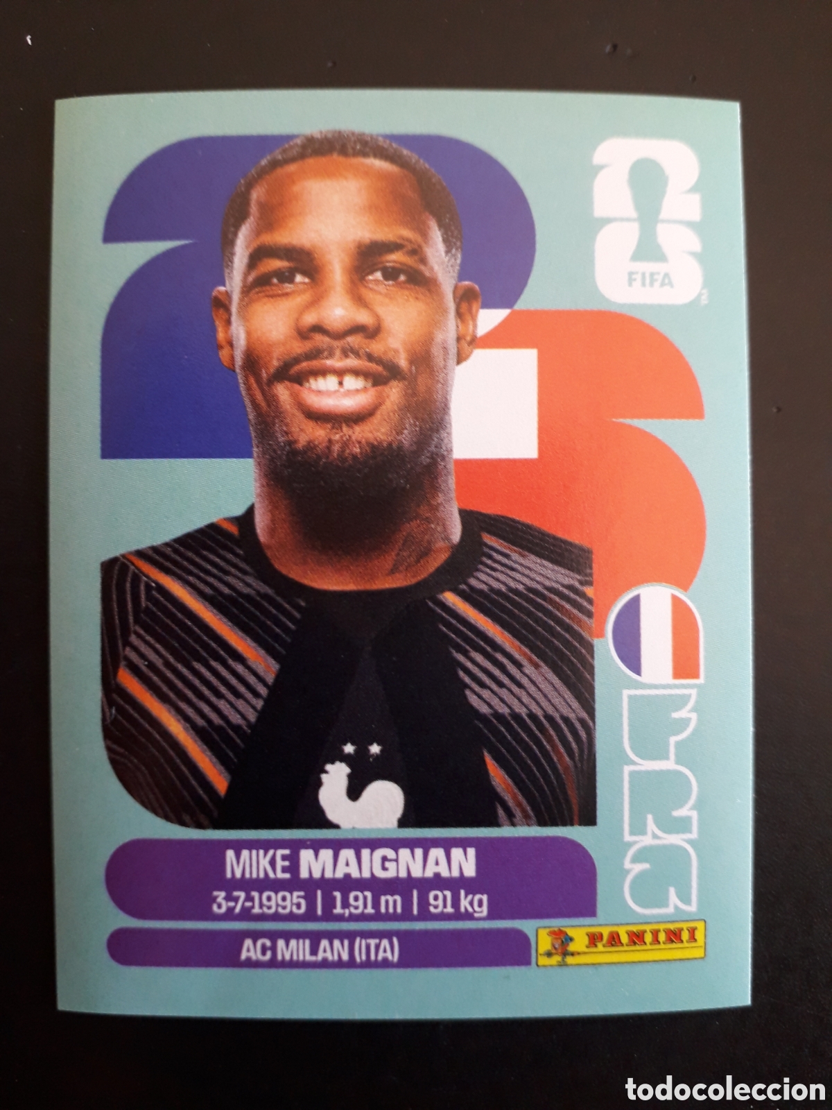 Cromos de f&uacute;tbol: MAIGNAN FRANCIA FRA 2 MUNDIAL F&Uacute;TBOL 2026 FIFA WORLD CUP PANINI SIN PEGAR PEDIDO M&Iacute;NIMO 3&euro;