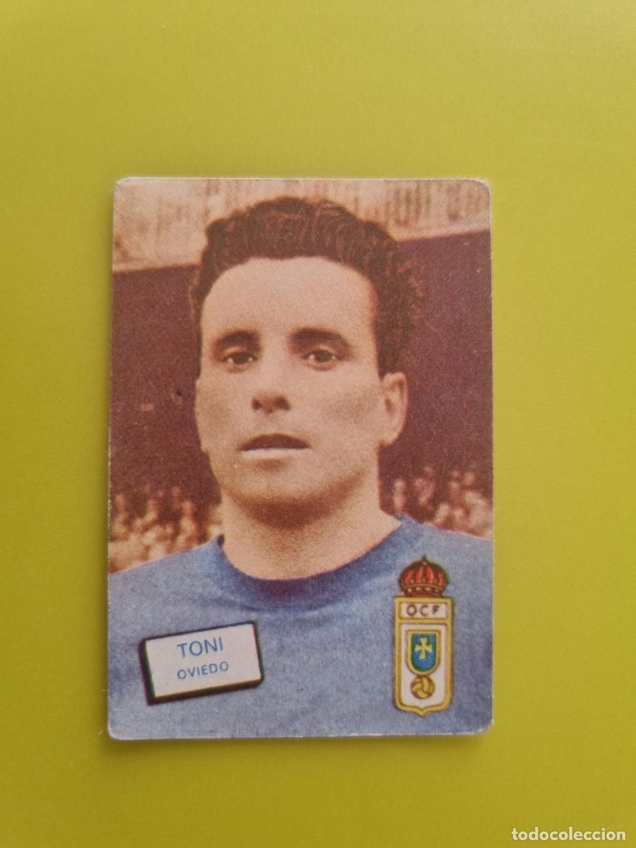 Cromos de f&uacute;tbol: CROMO FUTBOL FHER 61 62 1961 1962 NUNCA PEGADO SIN PEGAR TONI OVIEDO AR926