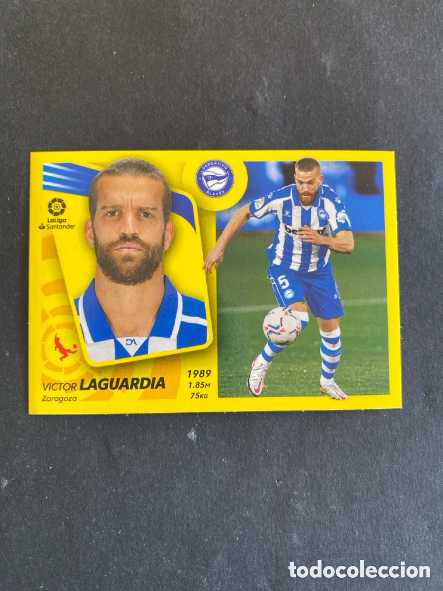 Figurine di Calcio: Cromo liga 21/22 Alav&eacute;s N* 9