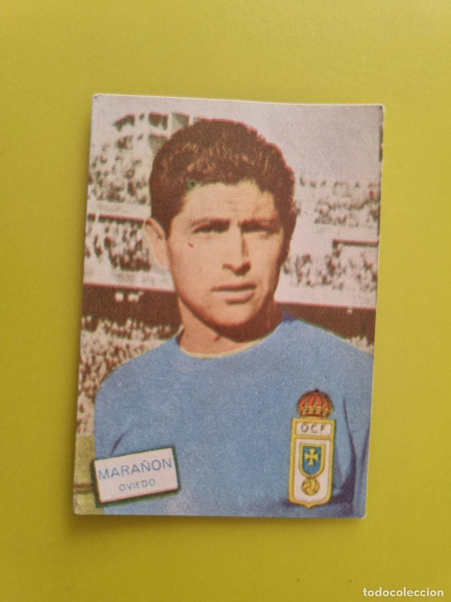 Cromos de f&uacute;tbol: CROMO FUTBOL FHER 61 62 1961 1962 NUNCA PEGADO SIN PEGAR MARA&Ntilde;ON OVIEDO AR926