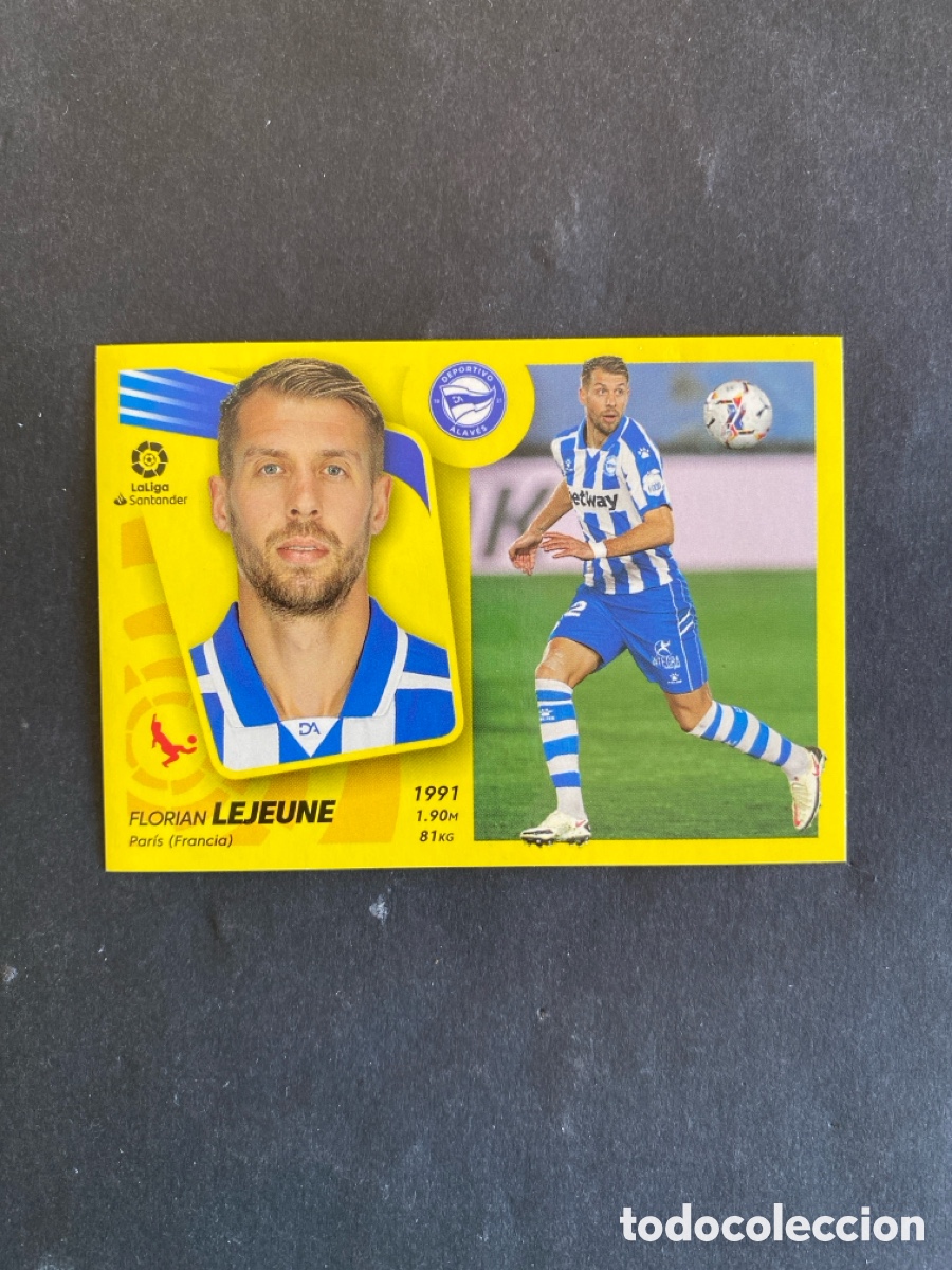 Cromos de f&uacute;tbol: Cromo liga 21/22 Alav&eacute;s N* 10A