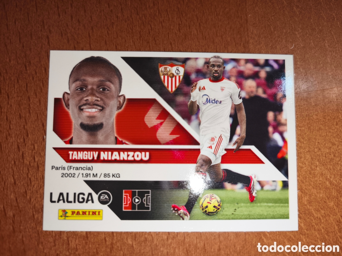 Cromos de f&uacute;tbol: Nianzou n&deg;8 liga este 26/27 Sevilla
