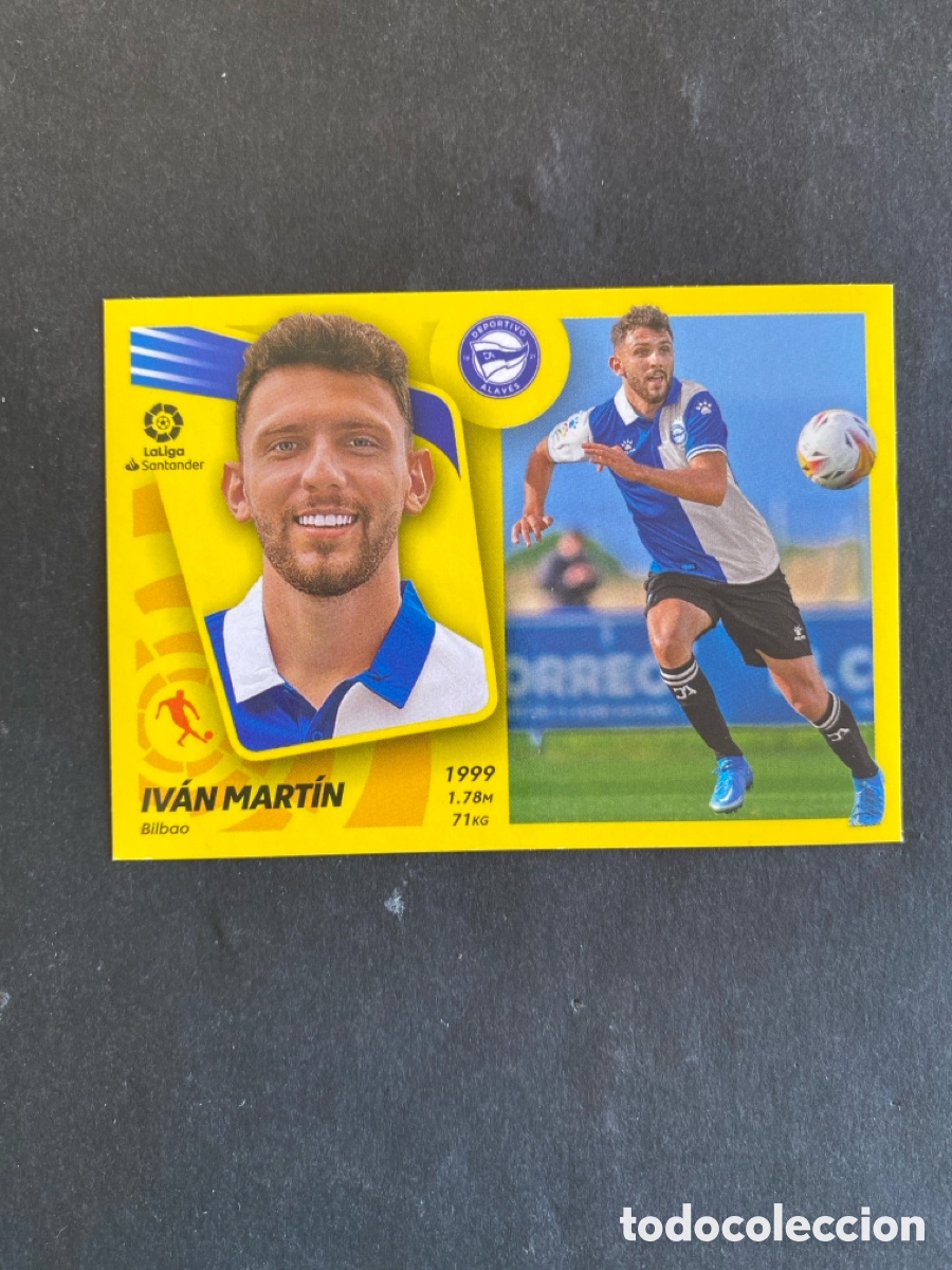 Cromos de f&uacute;tbol: Cromo liga 21/22 Alav&eacute;s N* 12 B