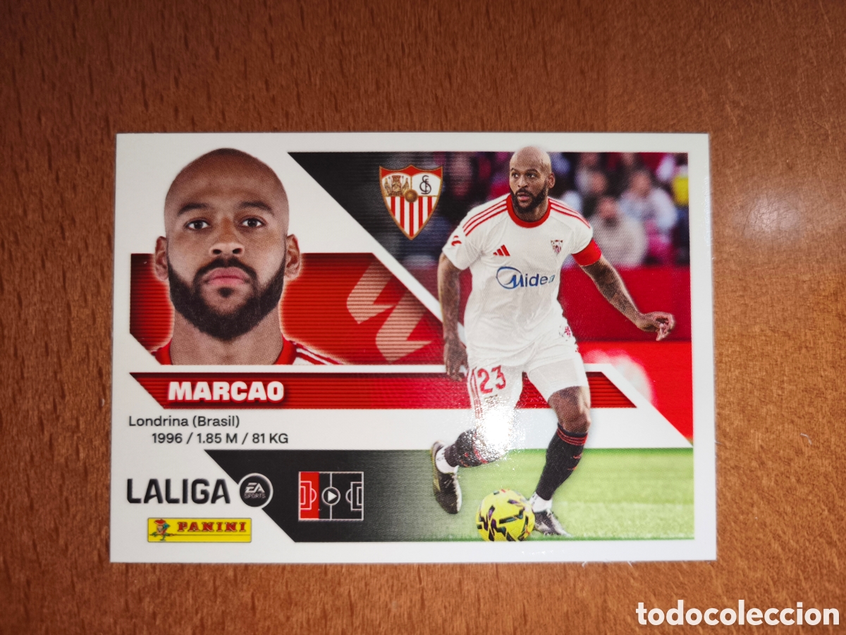 Cartes &agrave; collectionner de Football: Marcao n&deg;9B liga este 26/27 Sevilla