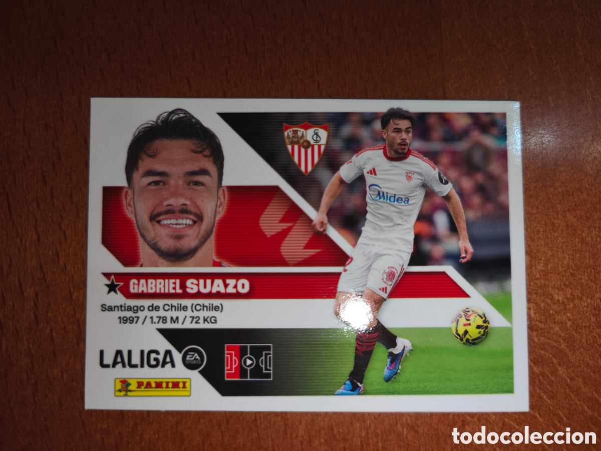 Cartes &agrave; collectionner de Football: Suazo n&deg;10 liga este 26/27 Sevilla