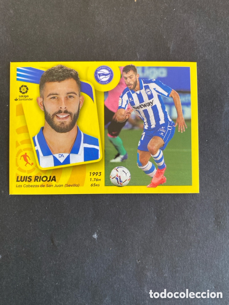 Cromos de f&uacute;tbol: Cromo liga 21/22 Alav&eacute;s N* 16