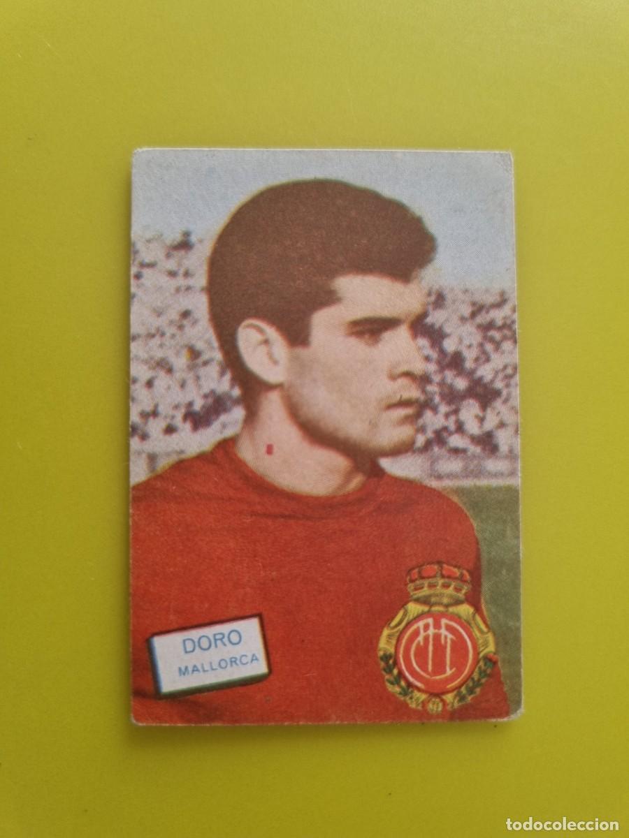 Cromos de f&uacute;tbol: CROMO FUTBOL FHER 61 62 1961 1962 NUNCA PEGADO SIN PEGAR DORO RCD MALLORCA AR926