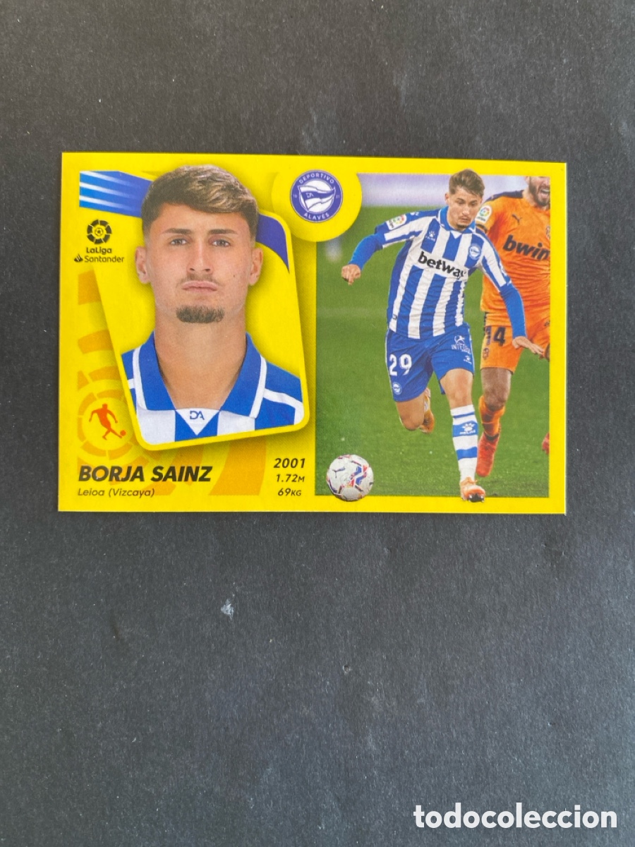 Cromos de f&uacute;tbol: Cromo liga 21/22 Alav&eacute;s N* 21/22