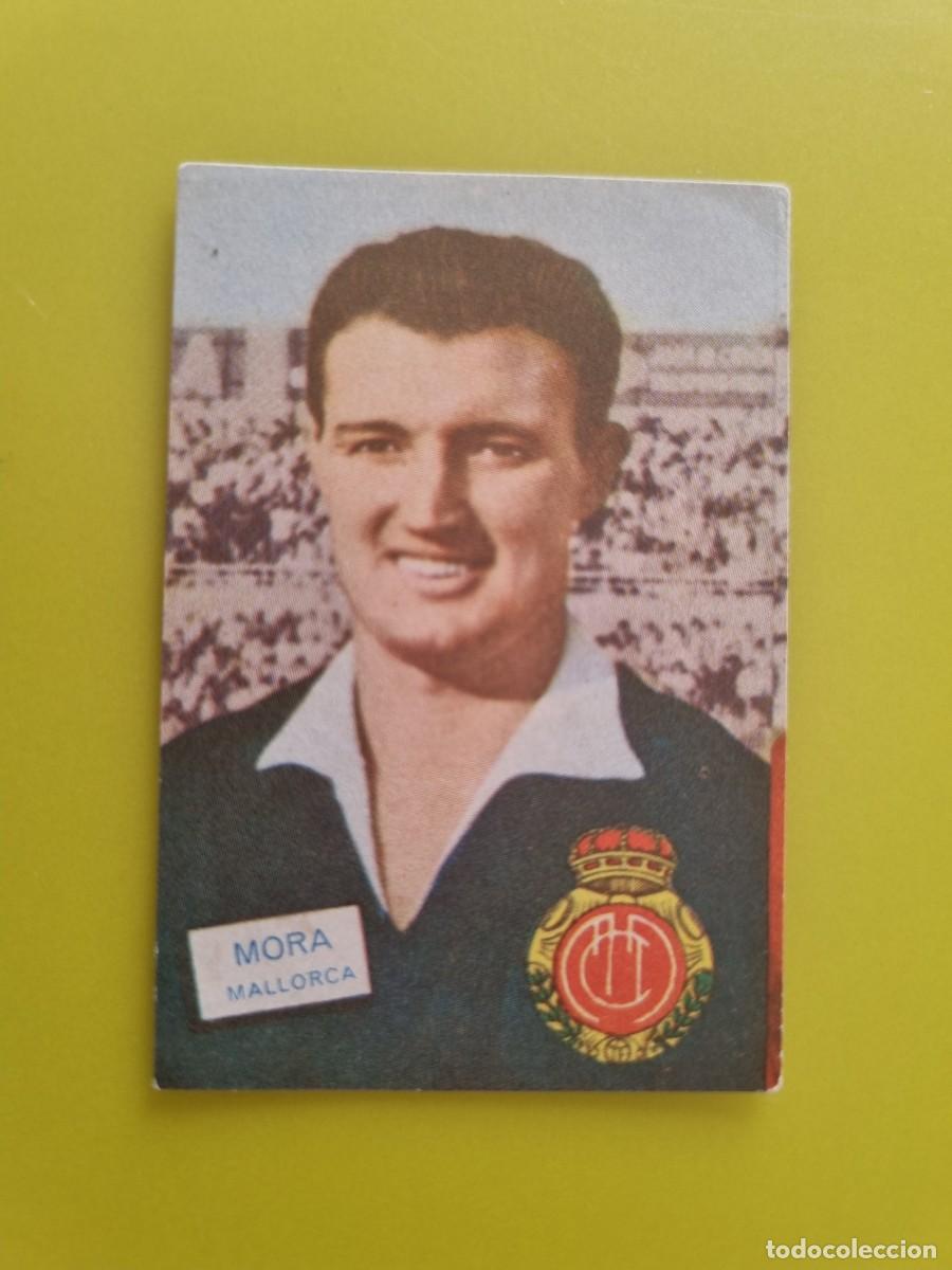 Cromos de f&uacute;tbol: CROMO FUTBOL FHER 61 62 1961 1962 NUNCA PEGADO SIN PEGAR MORA RCD MALLORCA AR926
