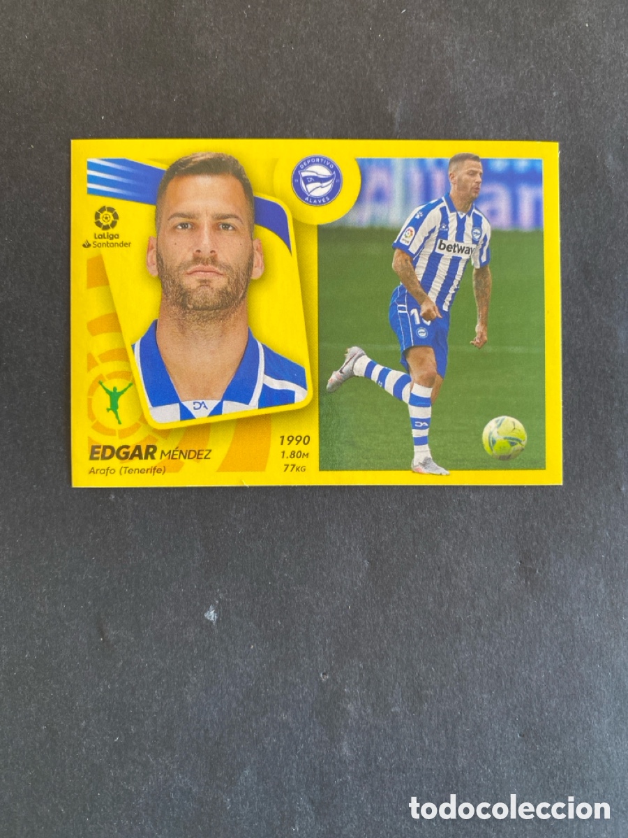 Cromos de f&uacute;tbol: Cromo liga 21/22 Alav&eacute;s N* 18