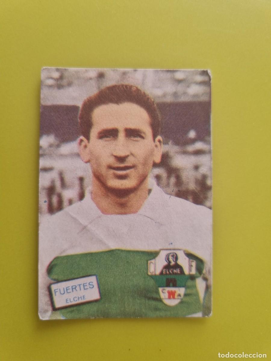 Cromos de f&uacute;tbol: CROMO FUTBOL FHER 61 62 1961 1962 NUNCA PEGADO SIN PEGAR FUERTES ELCHE AR926