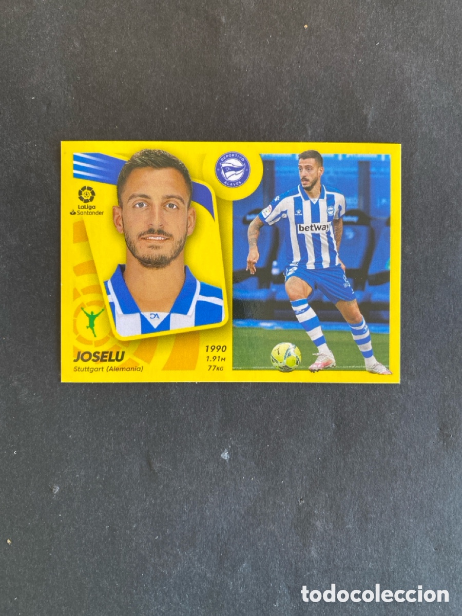 Cromos de f&uacute;tbol: Cromo liga 21/22 Alav&eacute;s N* 19