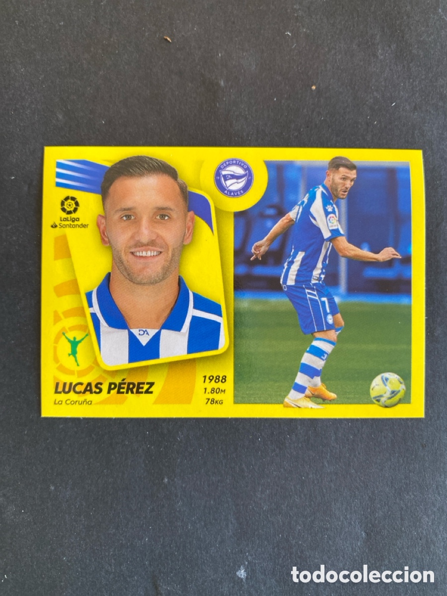 Cromos de f&uacute;tbol: Cromo liga 21/22 Alav&eacute;s N* 20