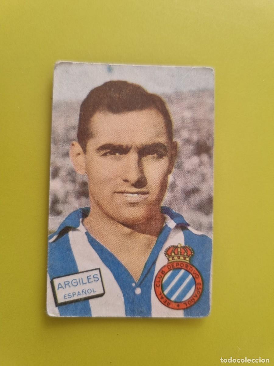 Fu&szlig;ball-Sticker: CROMO FUTBOL FHER 61 62 1961 1962 NUNCA PEGADO SIN PEGAR ARGILES RCD ESPA&Ntilde;OL AR926