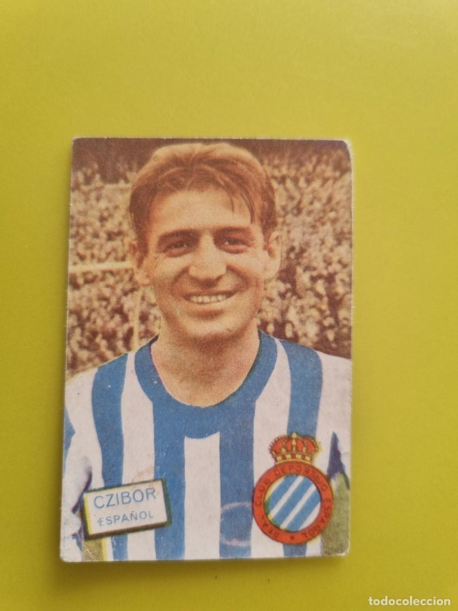 Fu&szlig;ball-Sticker: CROMO FUTBOL FHER 61 62 1961 1962 NUNCA PEGADO SIN PEGAR CZIBOR RCD ESPA&Ntilde;OL AR926