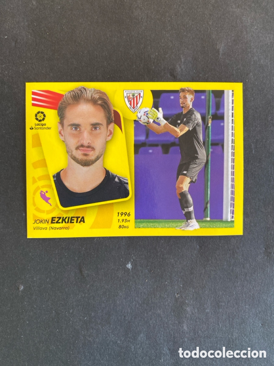 Football Stickers: Cromo liga 21/22 Athletic club N* 6