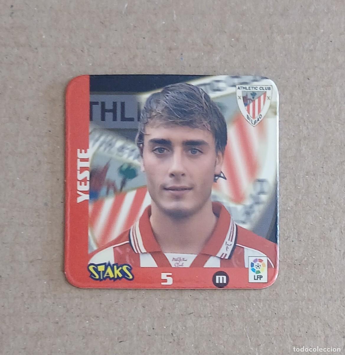Fu&szlig;ball-Sticker: STAK n&ordm; 5 YESTE ATHLETIC DE BILBAO STAKS LA RAZ&Oacute;N LIGA 2003-2004 DE PANINI.