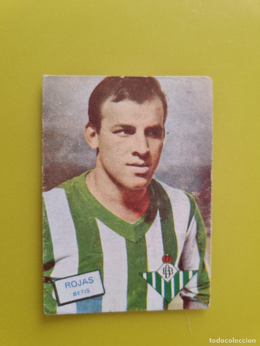Fu&szlig;ball-Sticker: CROMO FUTBOL FHER 61 62 1961 1962 NUNCA PEGADO SIN PEGAR ROJAS REAL BETIS AR926