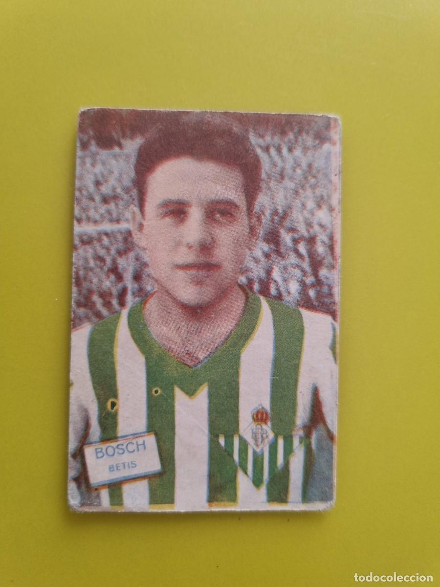 Fu&szlig;ball-Sticker: CROMO FUTBOL FHER 61 62 1961 1962 NUNCA PEGADO SIN PEGAR BOSCH REAL BETIS AR926