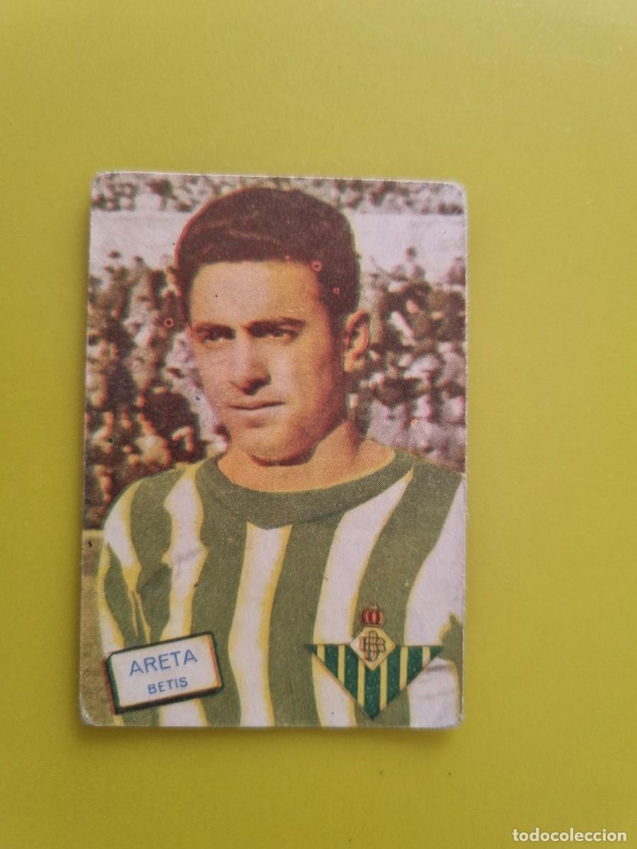 Fu&szlig;ball-Sticker: CROMO FUTBOL FHER 61 62 1961 1962 NUNCA PEGADO SIN PEGAR ARETA REAL BETIS AR926