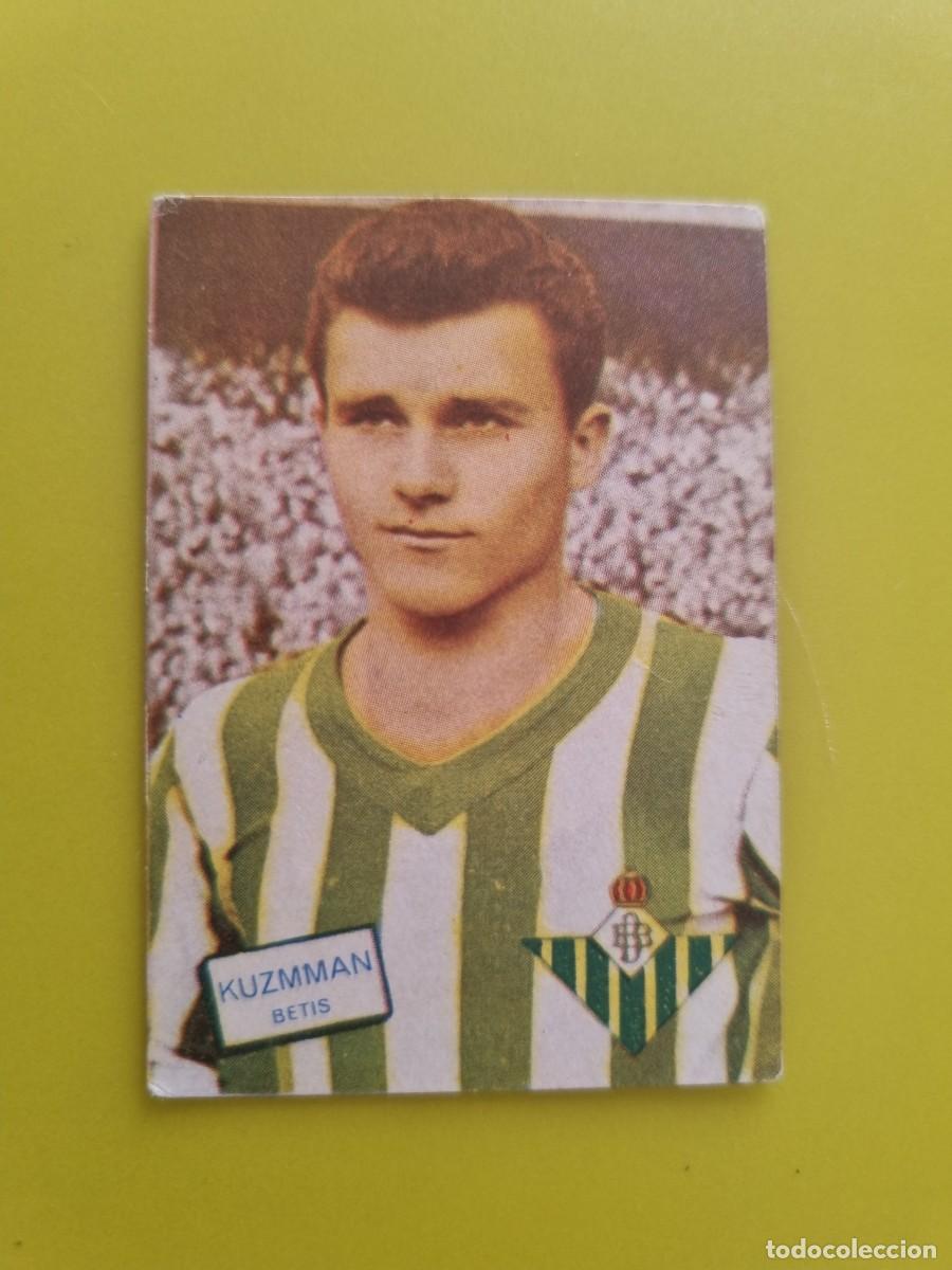 Fu&szlig;ball-Sticker: CROMO FUTBOL FHER 61 62 1961 1962 NUNCA PEGADO SIN PEGAR KUZMMAN REAL BETIS AR926