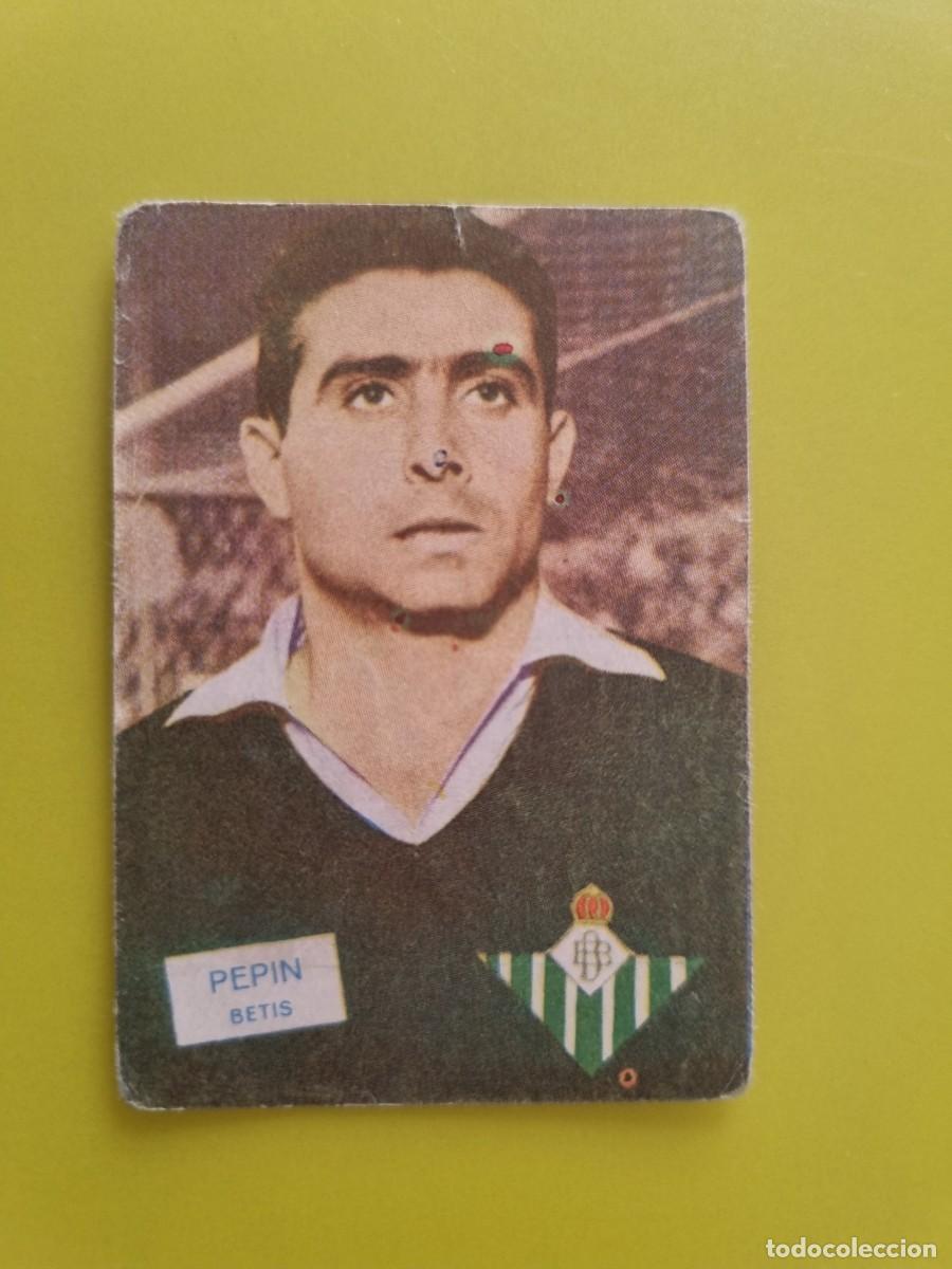 Football Stickers: CROMO FUTBOL FHER 61 62 1961 1962 NUNCA PEGADO SIN PEGAR PEPIN REAL BETIS AR926