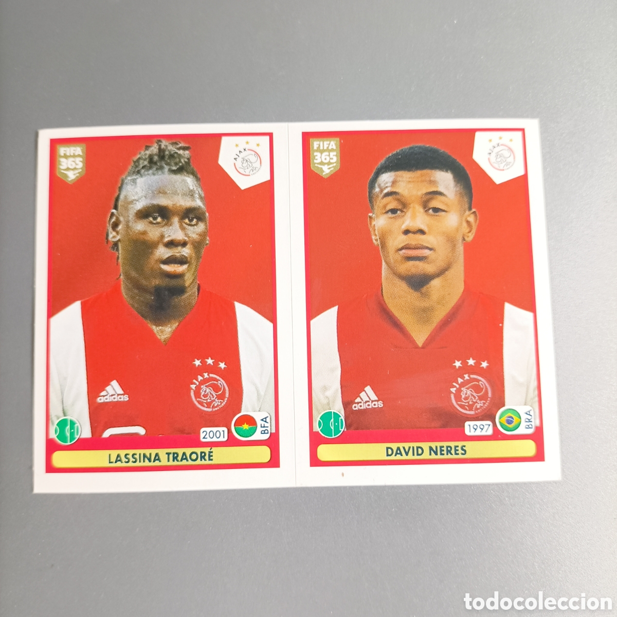 Football Stickers: STICKER PANINI ALBUM 2021. FIFA 365 (AFC AJAX) №321 A B