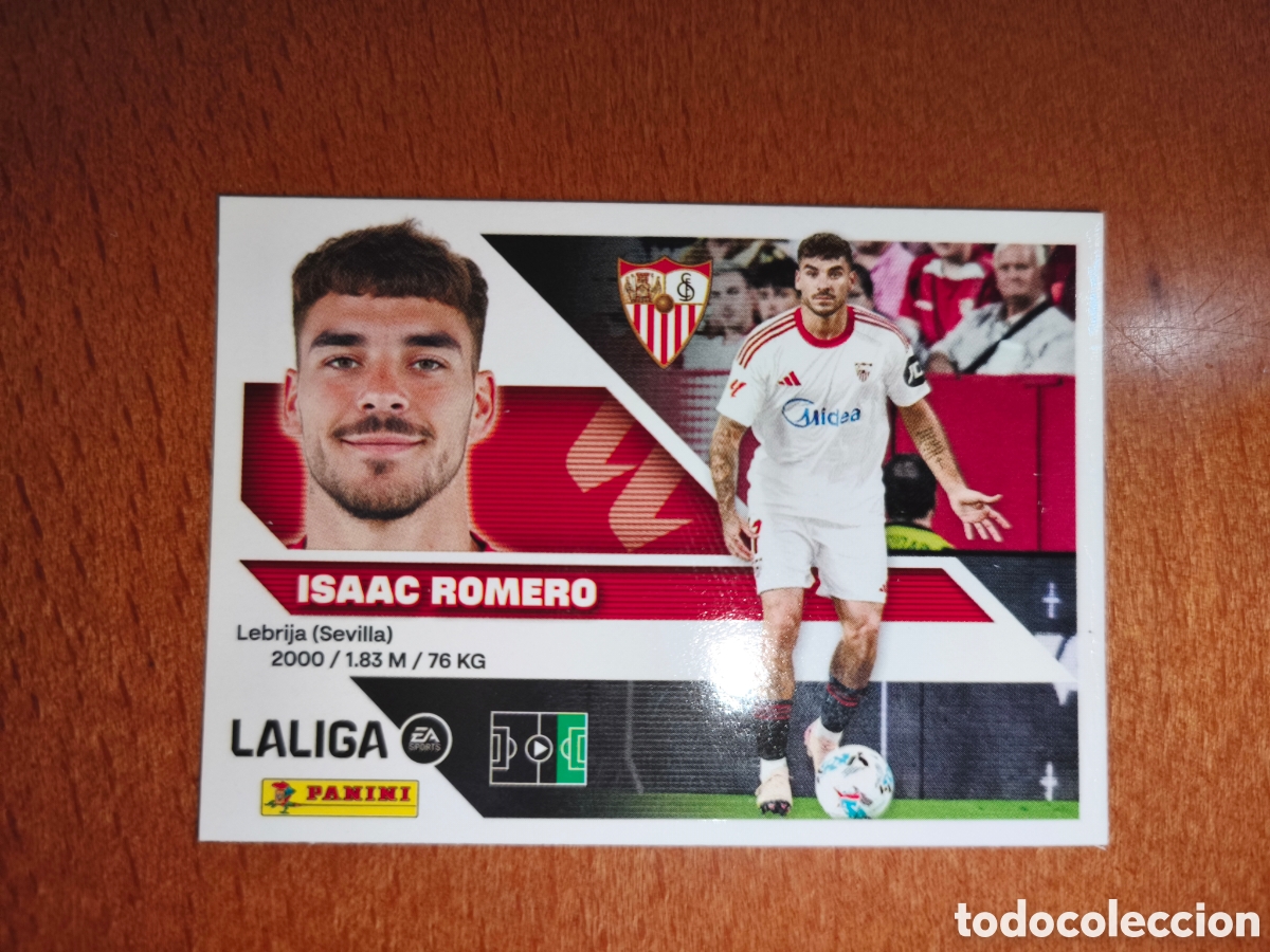 Football Stickers: Isaac Romero n&deg;20 liga este 26/27 Sevilla