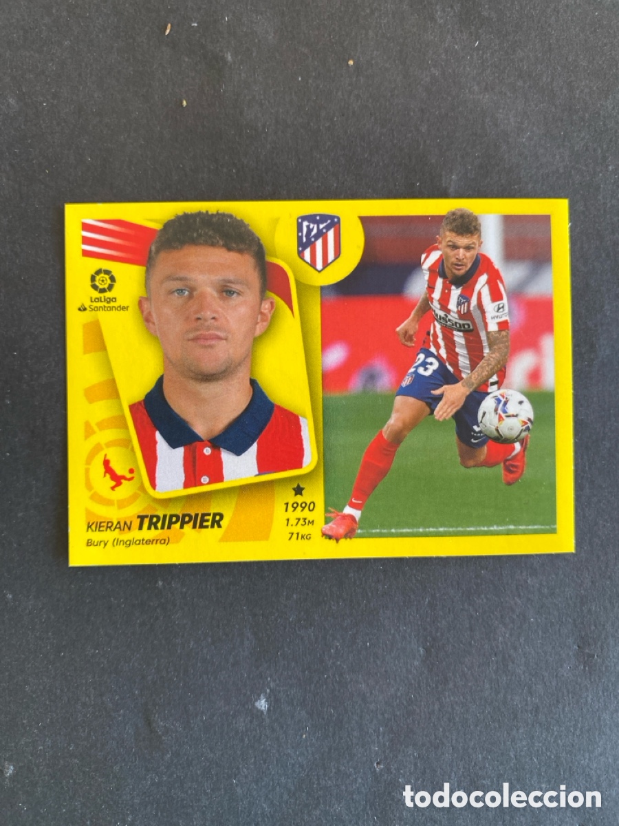 Football Stickers: Cromo liga 21/22 Atl&eacute;tico de Madrid N* 7A