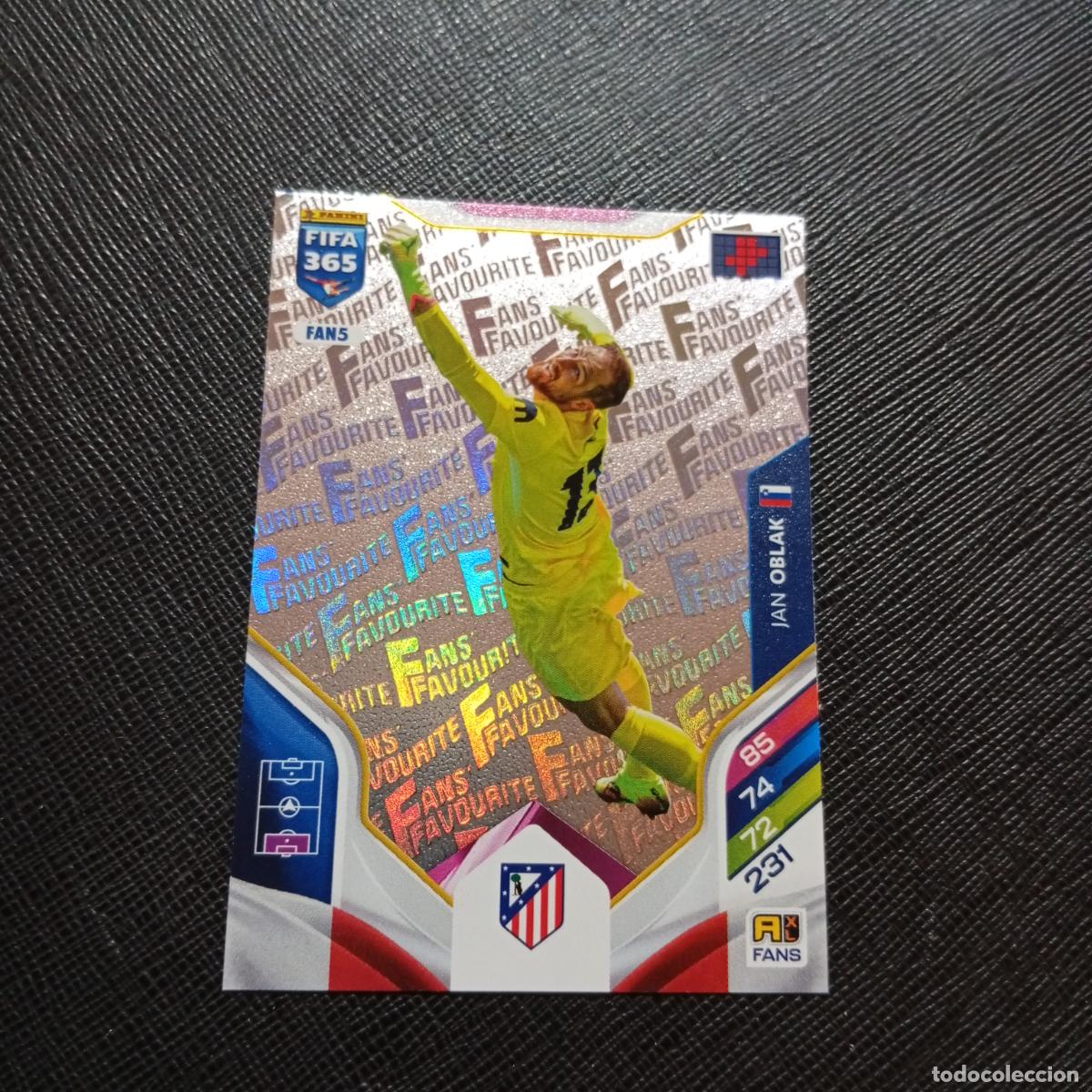Cromos de f&uacute;tbol: FAN5 OBLAK AT MADRID ADRENALYN 2025 2026 FIFA 365 CROMO FUTBOL 25 26 - A215 PG48