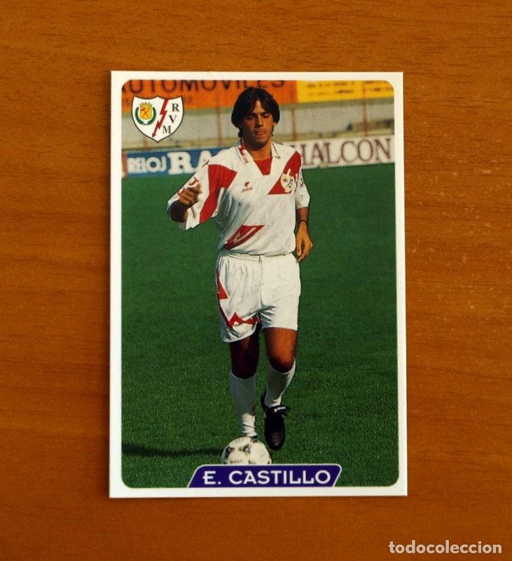 Cromos de f&uacute;tbol: Rayo Vallecano-N&ordm; 370 Ezequiel Castillo-UH-&Uacute;ltima Hora-Las Fichas la Liga 95-96-1995-1996-Mundicromo