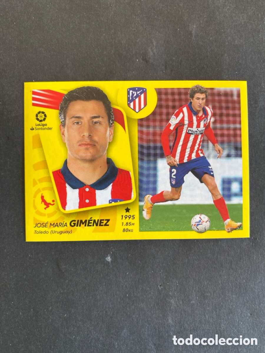 Cromos de f&uacute;tbol: Cromo liga 21/22 Atl&eacute;tico de Madrid N*8