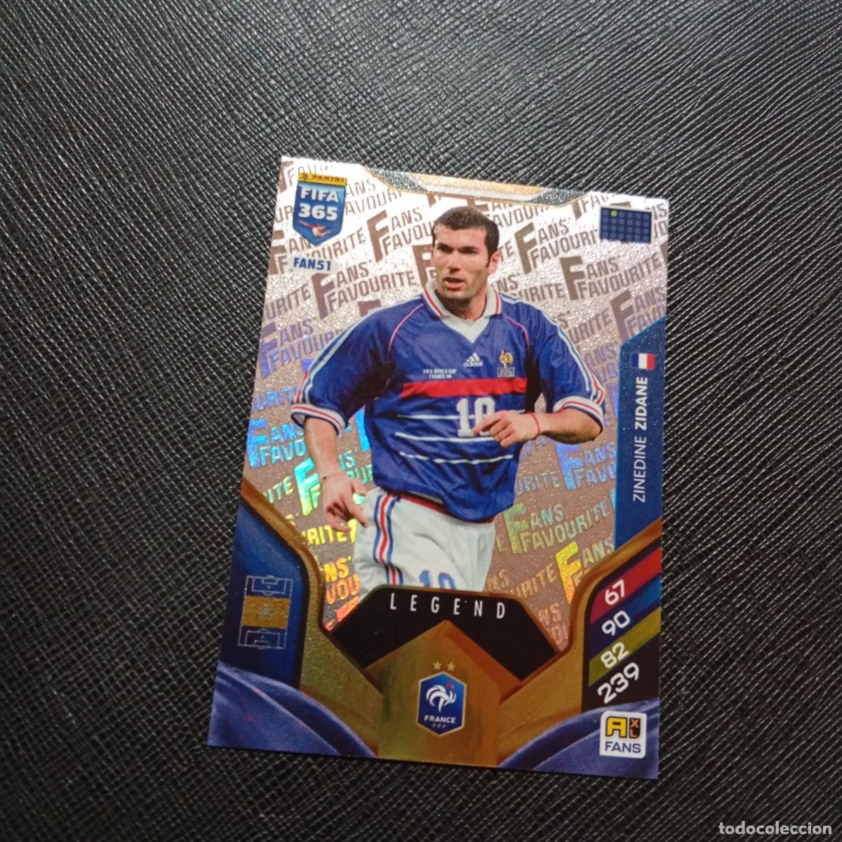 Cromos de f&uacute;tbol: FAN51 ZIDANE FRANCIA ADRENALYN 2025 2026 FIFA 365 CROMO FUTBOL 25 26 - A215 PG48