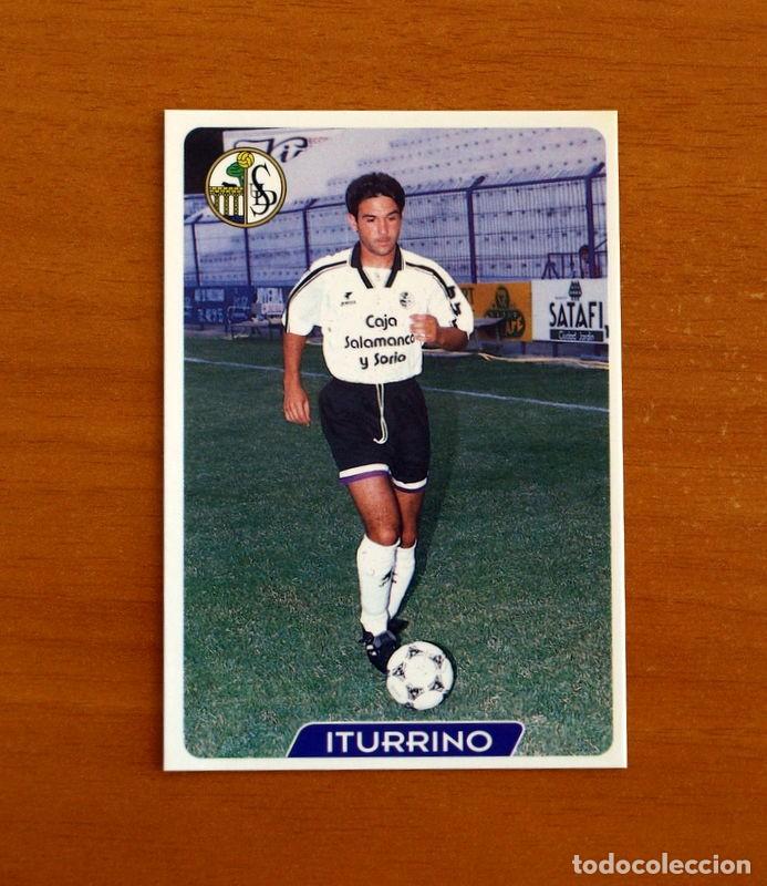 Cromos de f&uacute;tbol: Salamanca -N&ordm; 395 Iturrino -UH-&Uacute;ltima Hora -Las Fichas la Liga 95-96-1995-1996 -Mundicromo